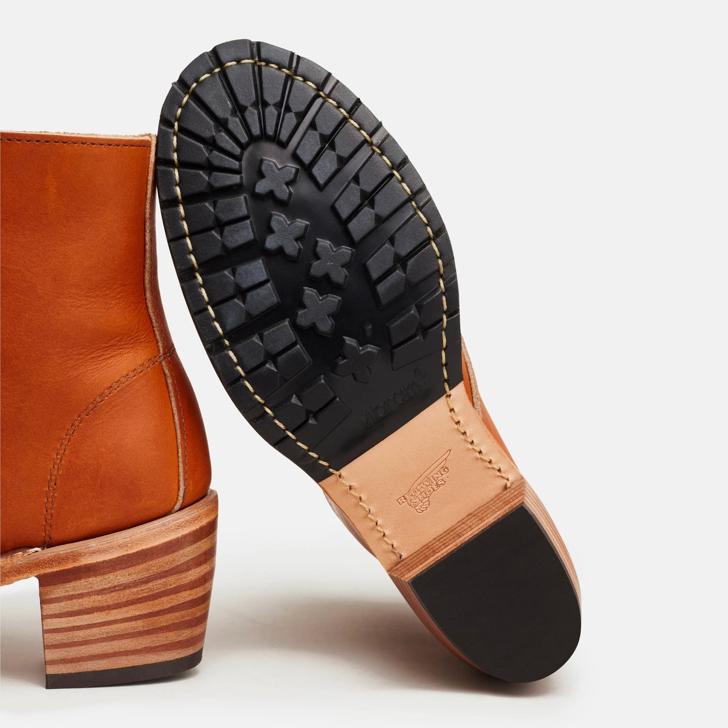 Clara Heeled Boot in Brown Leather 3404 | Red Wing Heritage - Red Wing Shoes Women|Apparel