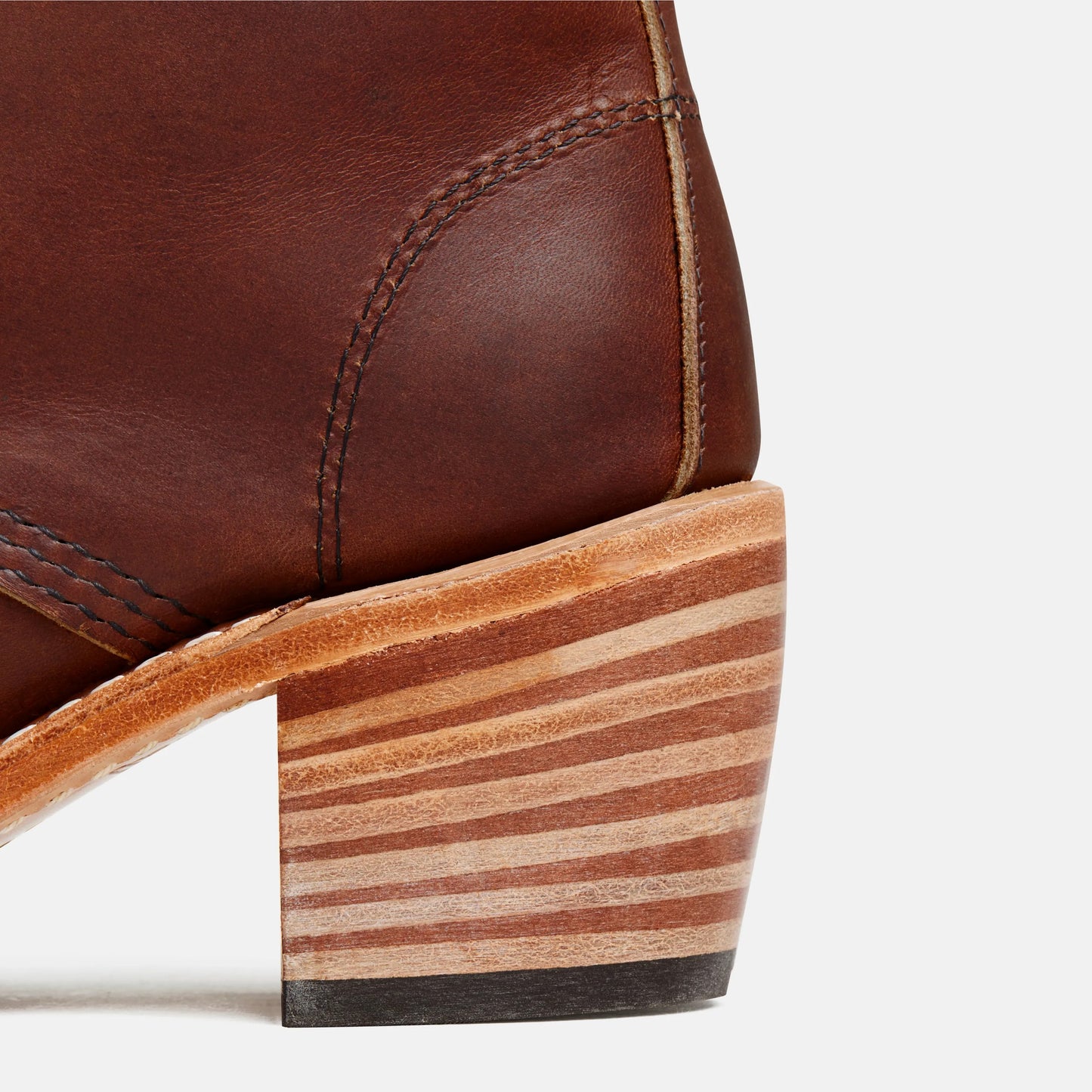 Clara Heeled Boot in Dark Brown Leather 3406 - Red Wing Shoes Women