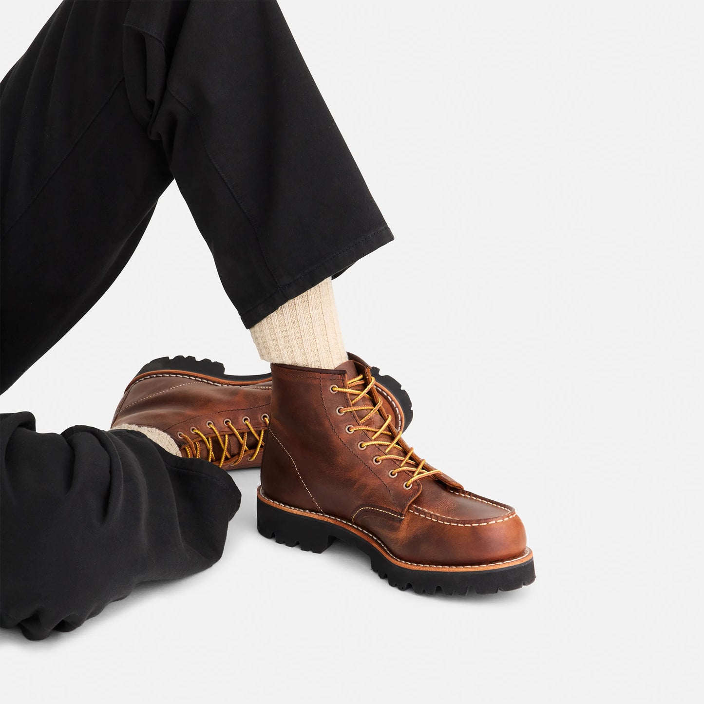 Porter Moc in Copper Rough & Tough 3498 | Red Wing Heritage - Red Wing Shoes Women|Apparel