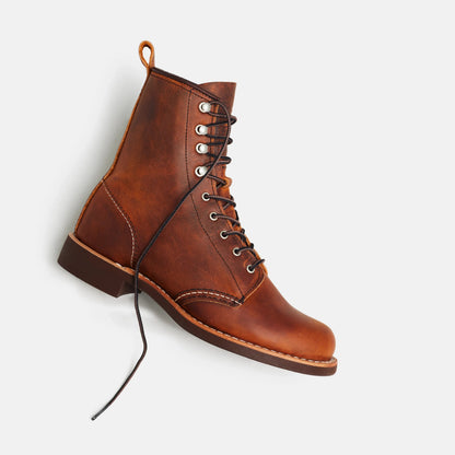 Silversmith Short Boot in Brown Leather 3362 - Red Wing Shoes Women|Apparel