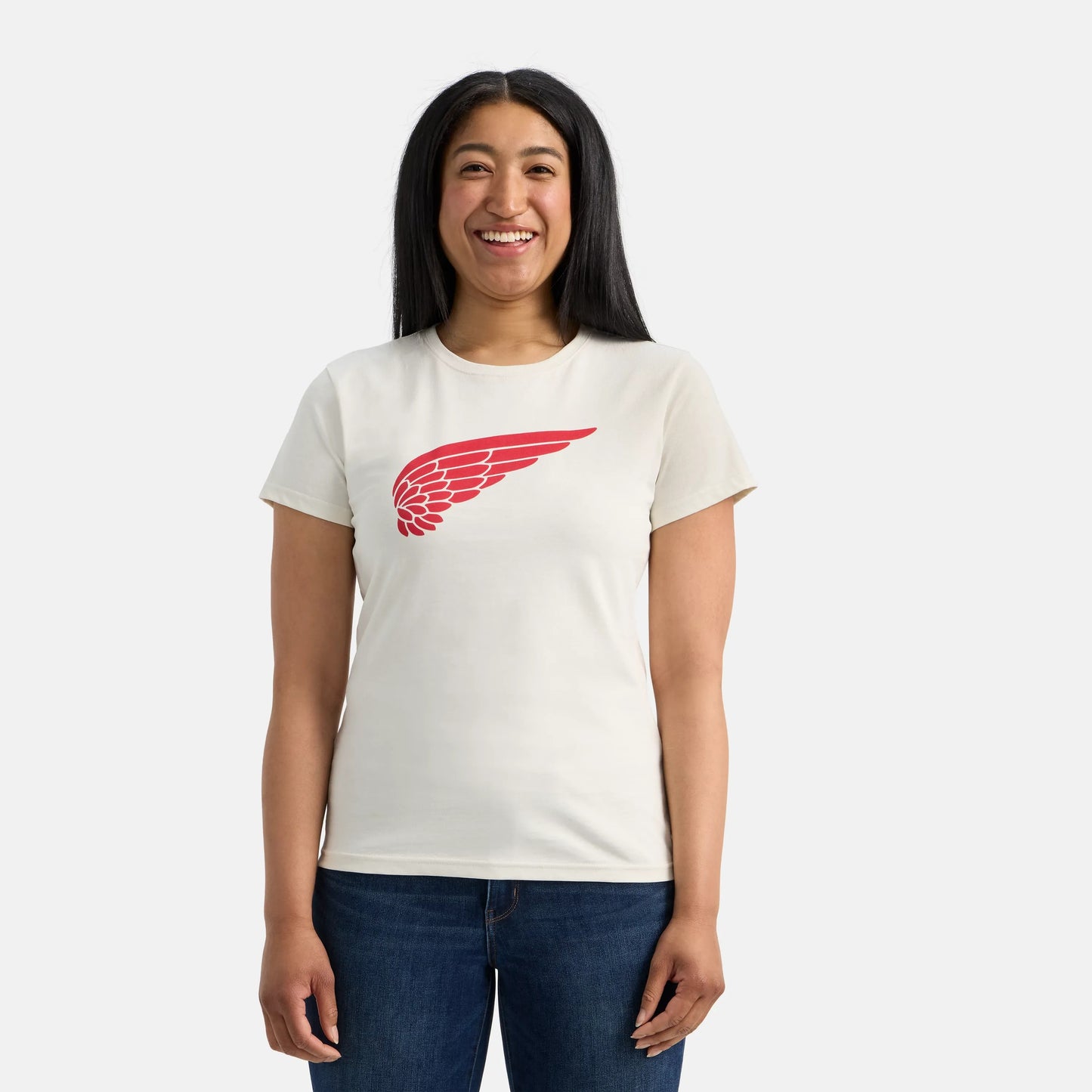 Short Sleeve Classic Wing Tee in White 98483 - Red Wing Shoes Women|Apparel