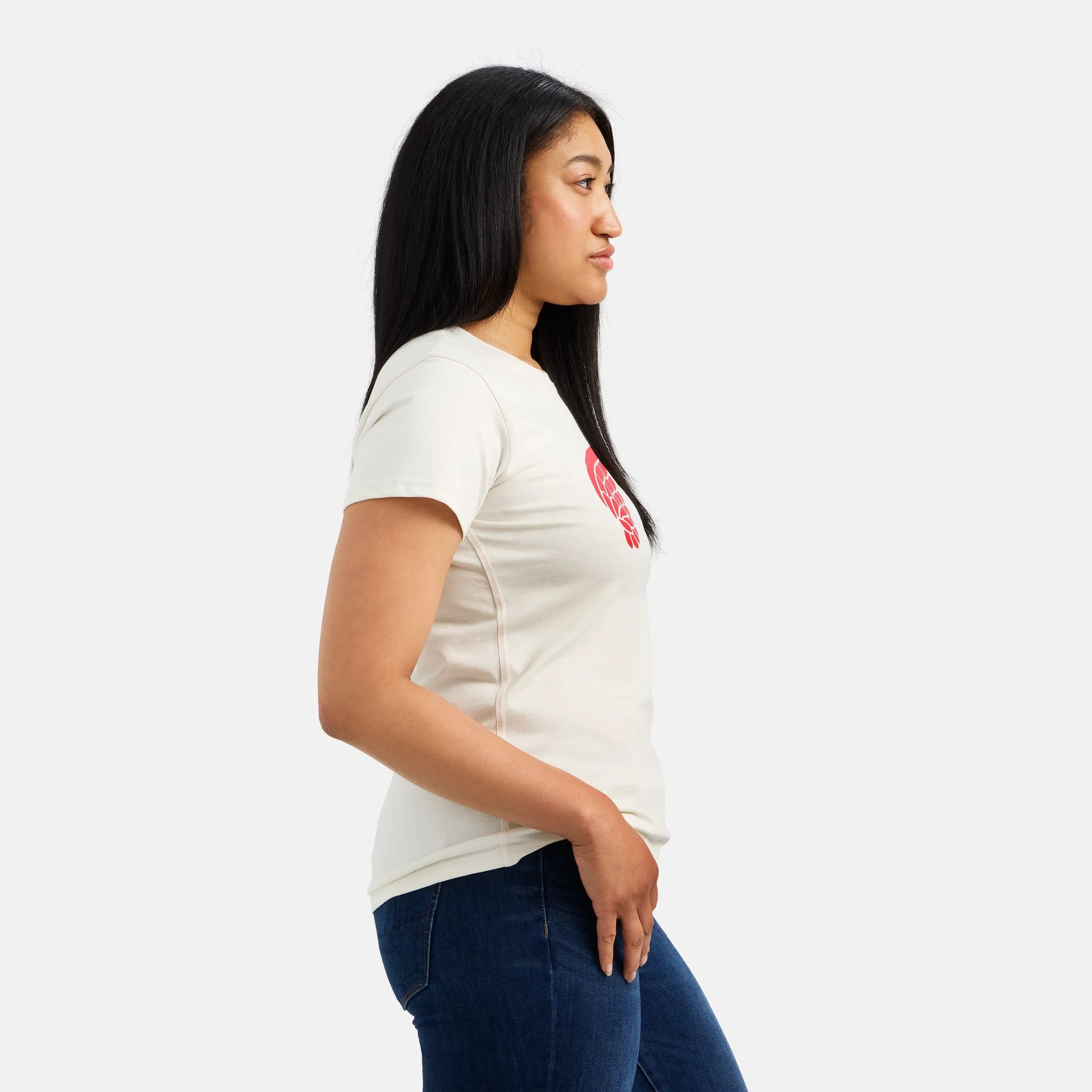 Short Sleeve Classic Wing Tee in White 98483 - Red Wing Shoes Women|Apparel