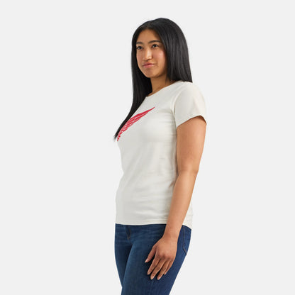 Short Sleeve Classic Wing Tee in White 98483 - Red Wing Shoes Women|Apparel