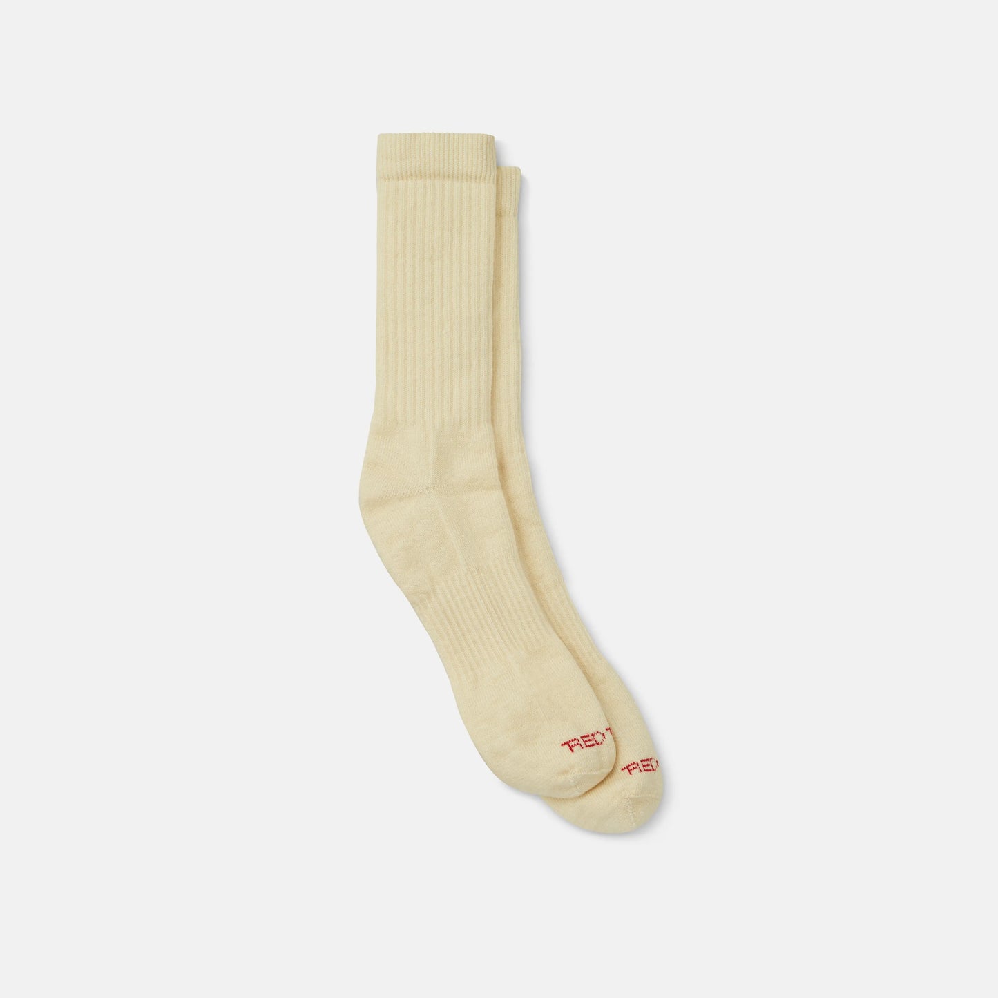 Unisex Full Crew Socks in Cream | Red Wing Heritage 97675 - Red Wing Shoes Apparel