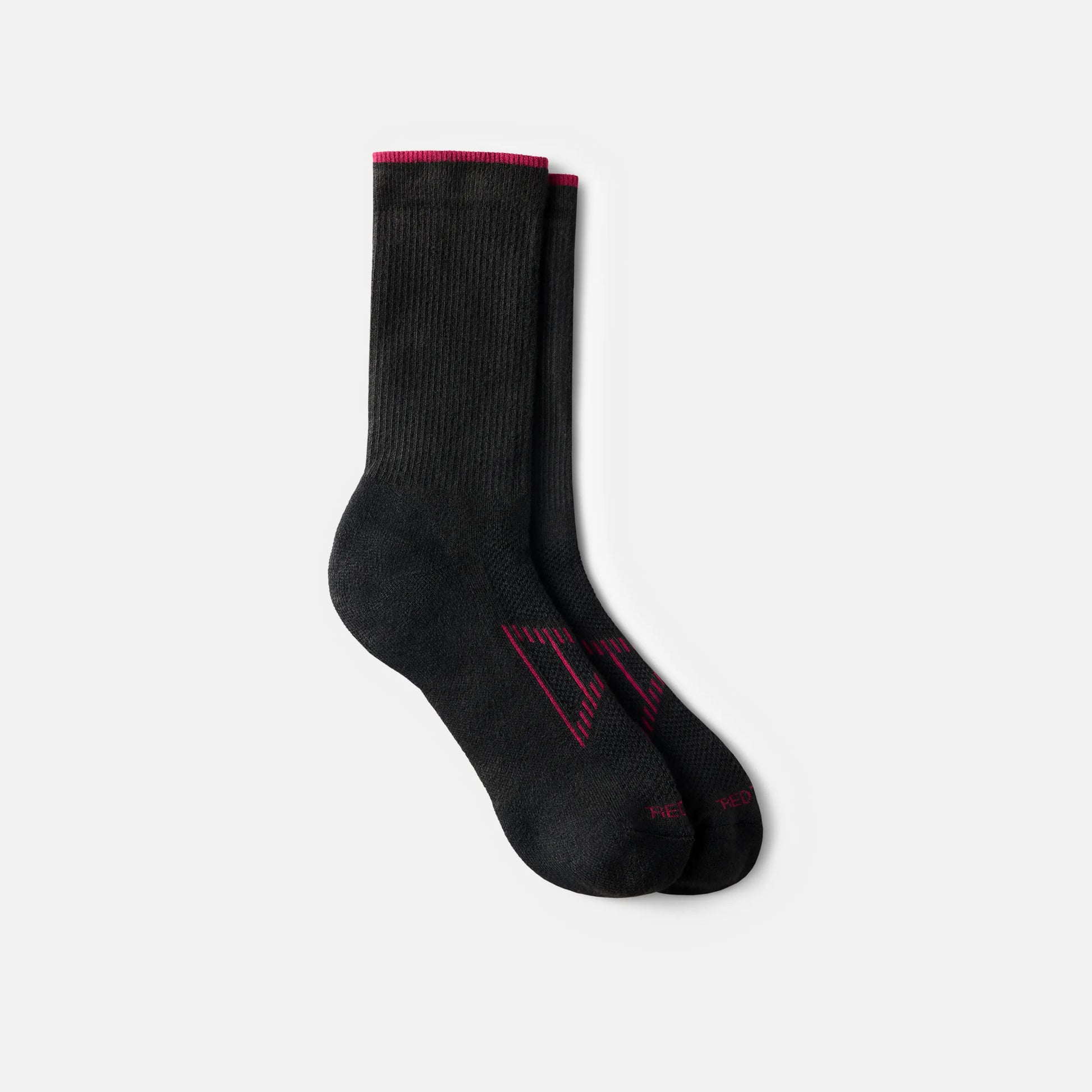 Unisex CoolMax® Blend Crew Sock in Black 97397 - Red Wing Shoes Apparel