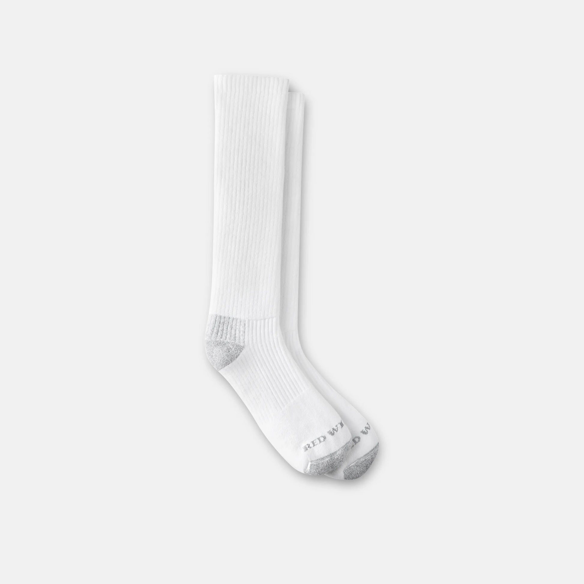 Unisex Cotton Blend Over-the-Calf Sock in White 97274 - Red Wing Shoes Apparel