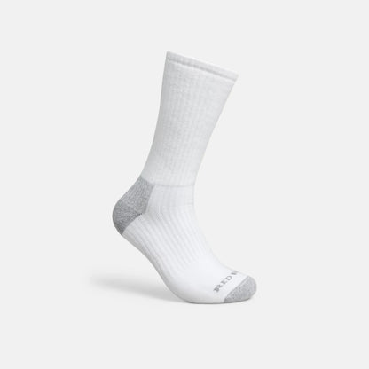 Unisex Cotton Blend Crew Sock in White 97265 - Red Wing Shoes Apparel