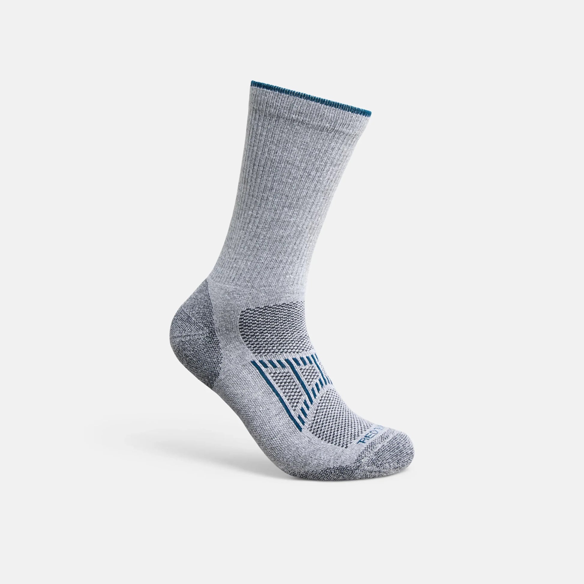 Unisex CoolMax® Blend Crew Sock in Gray 97397 - Red Wing Shoes Apparel