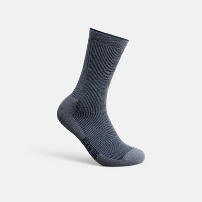 Unisex Merino Wool Blend Crew Sock in Charcoal - Red Wing Shoes Apparel