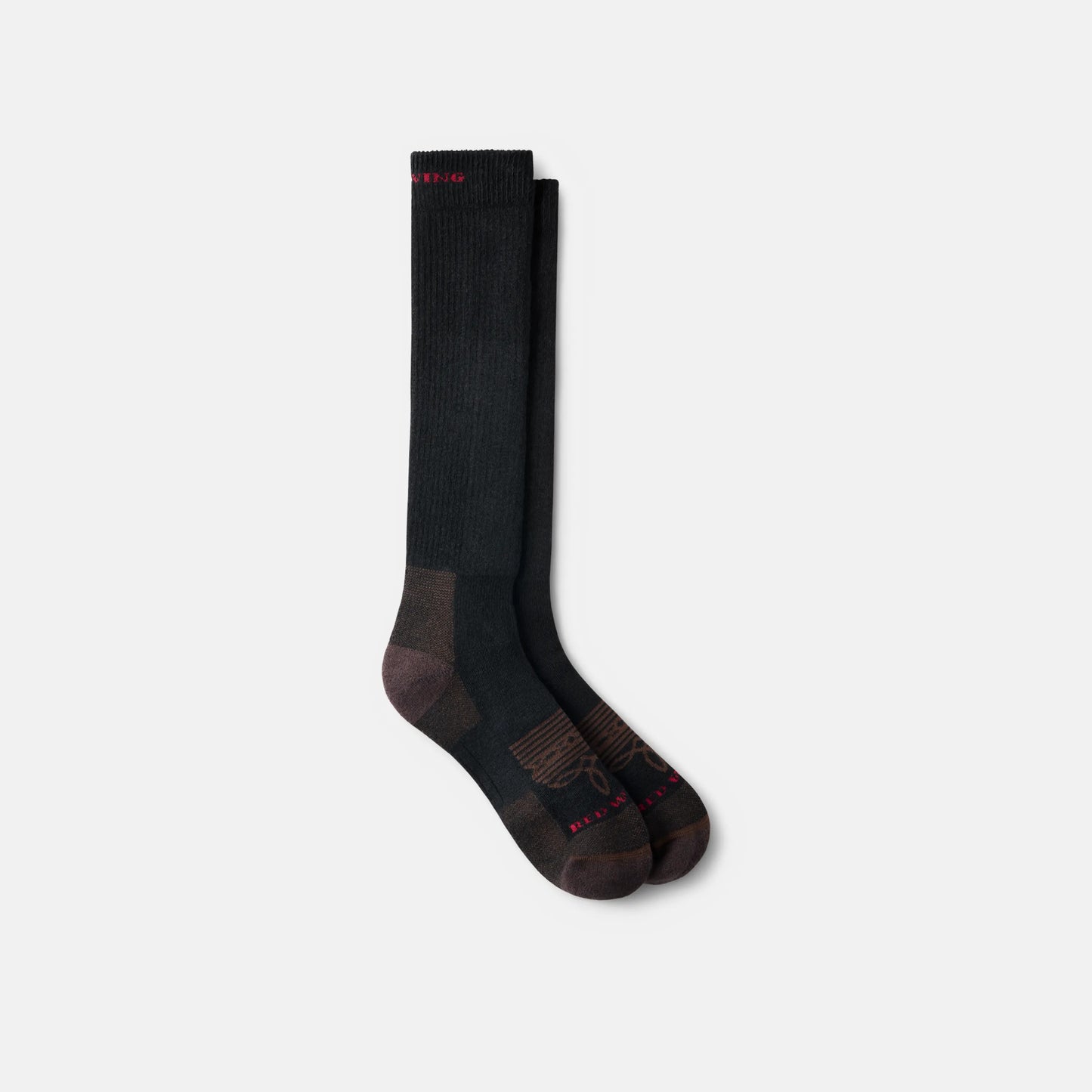 Unisex Western Work Sock in Black 97386 - Red Wing Shoes Apparel