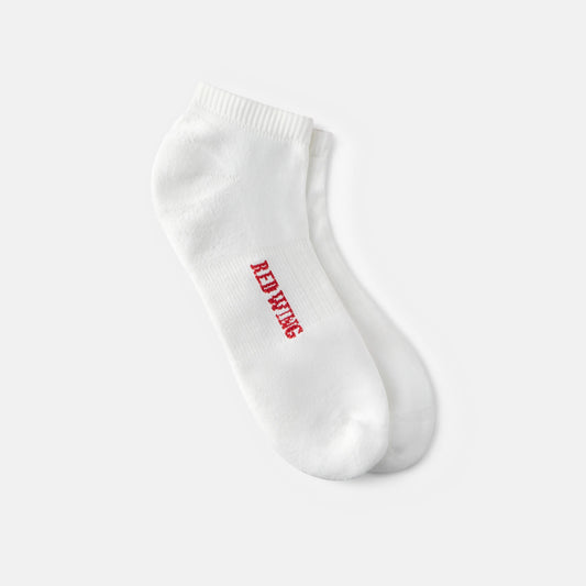 Unisex Breeze Nylon Low Cut Crew Sock in White 97302 - Red Wing Shoes Apparel