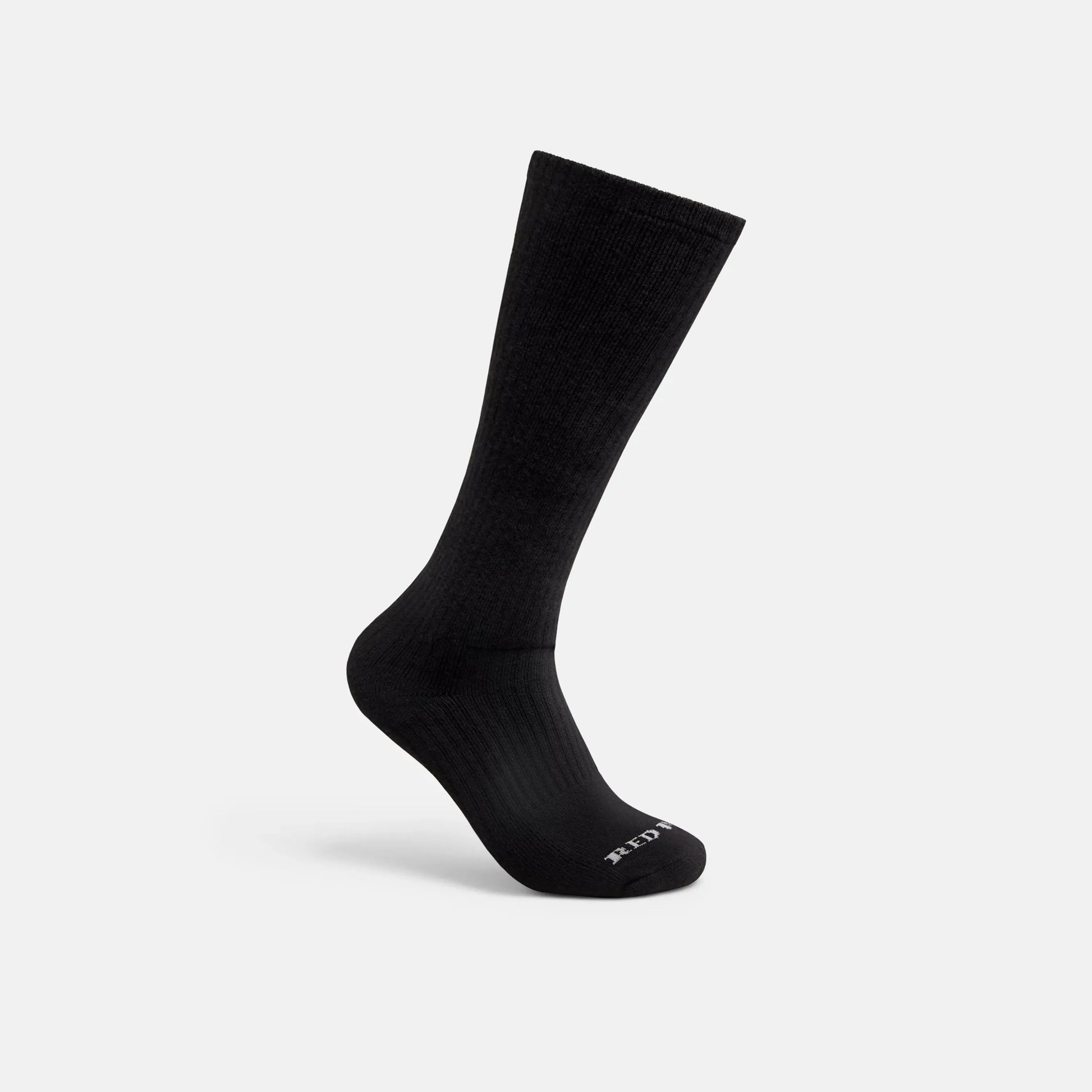 Unisex Cotton Blend Over-the-Calf Sock in Black 97273 - Red Wing Shoes Apparel
