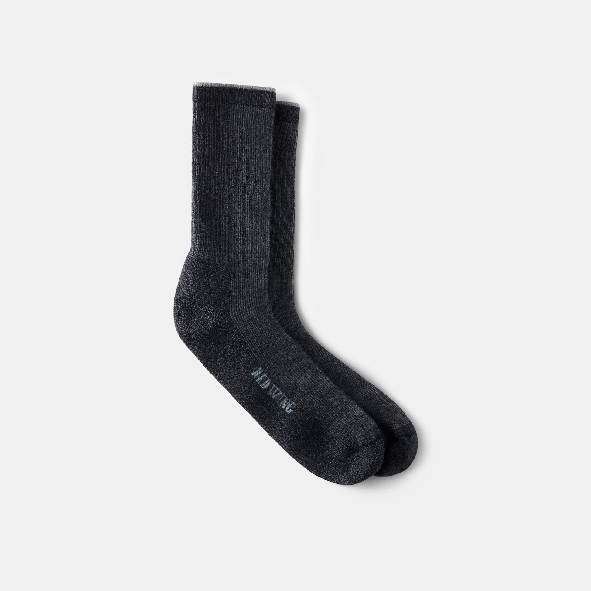 Unisex Merino Wool Blend Crew Sock in Black 97362 - Red Wing Shoes Apparel
