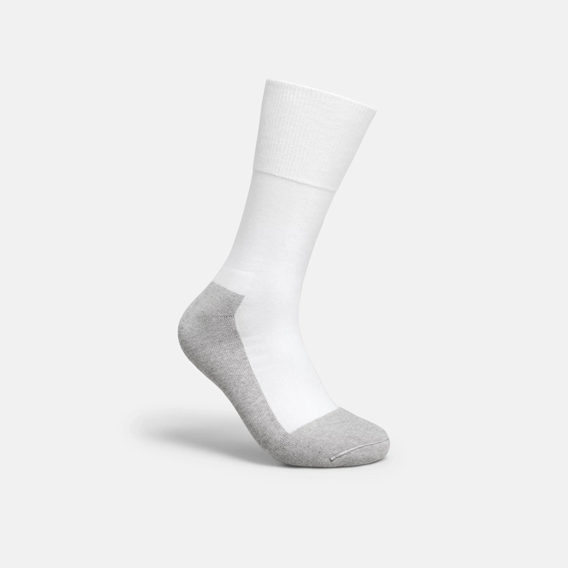 Unisex Coolmax® Blend Diabetic Crew Sock in White 97230 - Red Wing Shoes Apparel