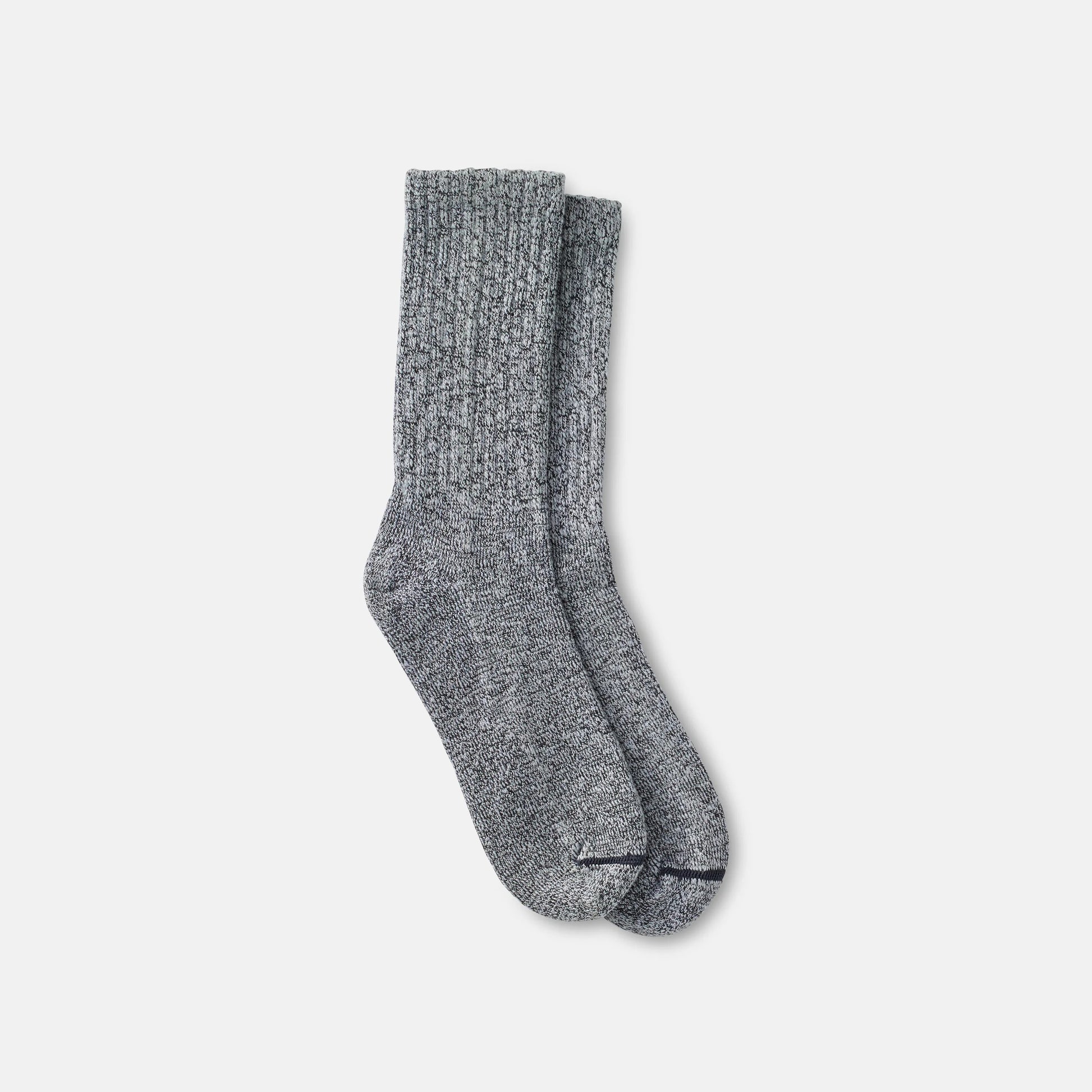 Unisex Cotton Blend Ragg Crew Boot Socks in Over Dyed Navy/Blue Cotton Blend 97651 | Red Wing Heritage - Red Wing Shoes Apparel