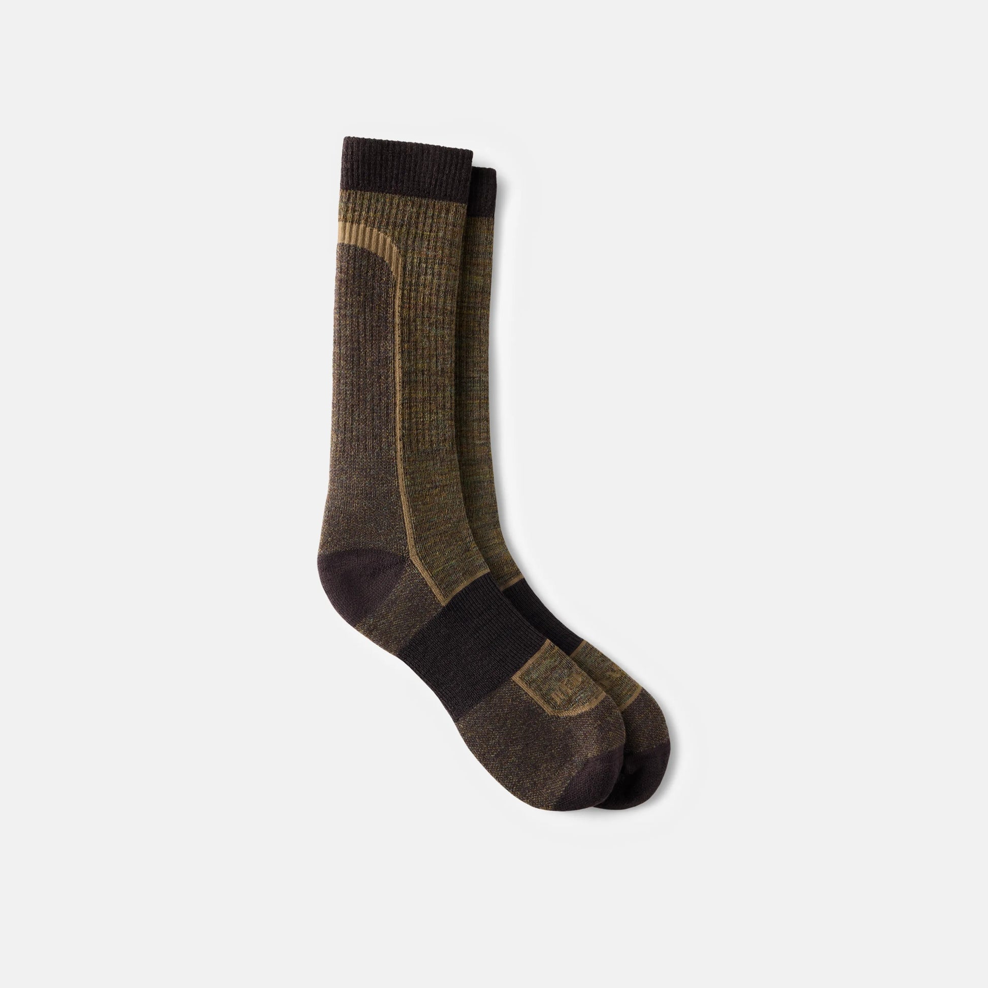 Unisex Merino Wool Blend Crew Sock in Brown 97361 - Red Wing Shoes Apparel