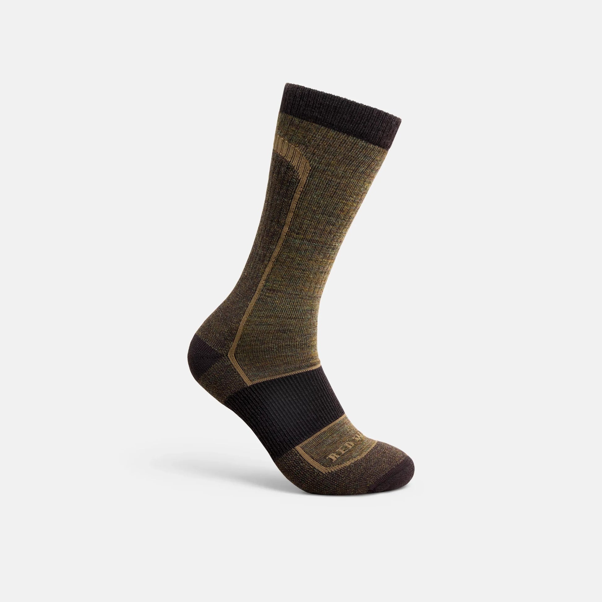 Unisex Merino Wool Blend Crew Sock in Brown 97361 - Red Wing Shoes Apparel