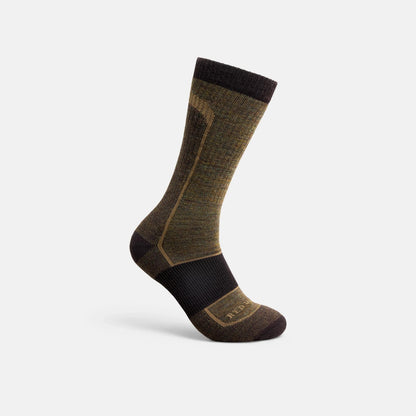 Unisex Merino Wool Blend Crew Sock in Brown 97361 - Red Wing Shoes Apparel