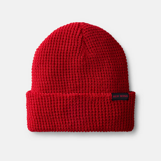 Waffle Knit Beanie - Red Wing Shoes Apparel