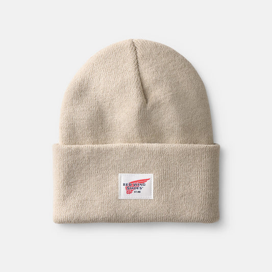 Unisex Cuffed Beanie Hat in Stone 98054 - Red Wing Shoes Apparel
