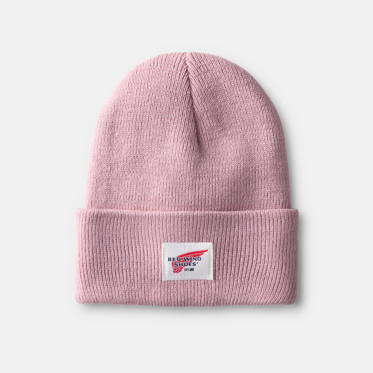 Unisex Kids Cuffed Beanie Hat in Pale Rose 98051 - Red Wing Shoes Apparel