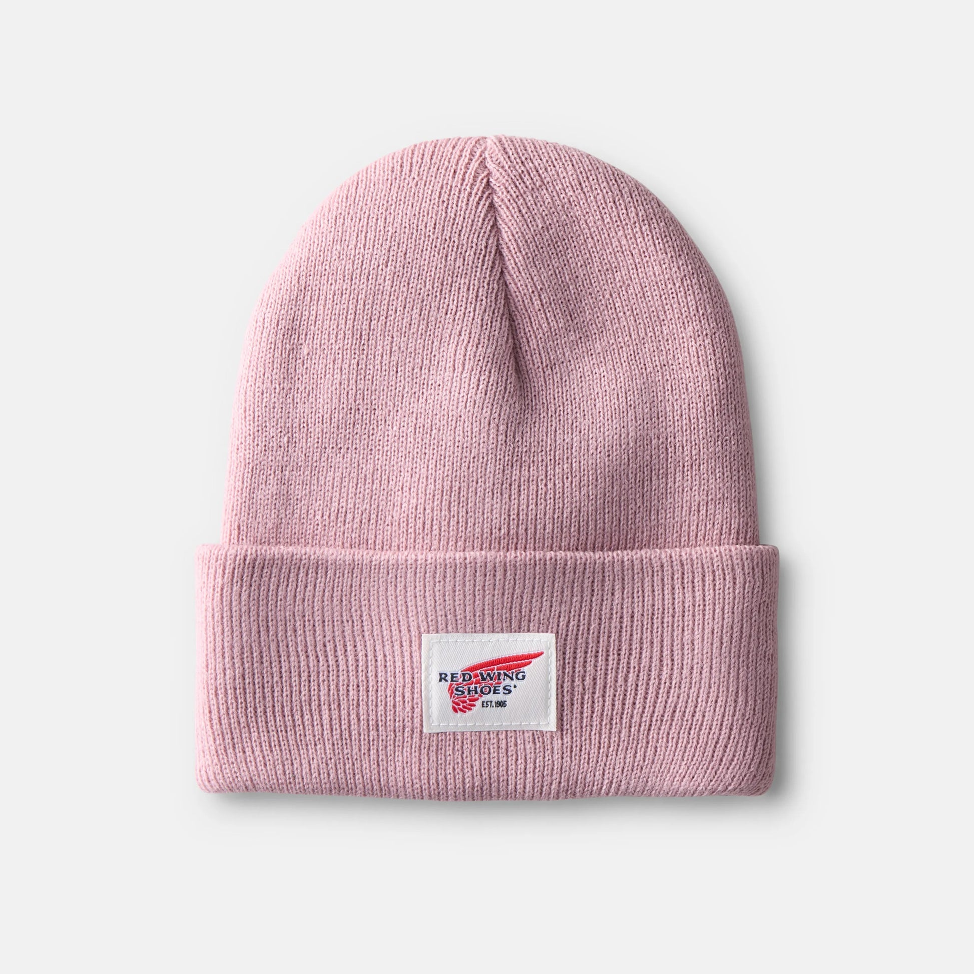 Unisex Kids Cuffed Beanie Hat in Pale Rose 98051 - Red Wing Shoes Apparel