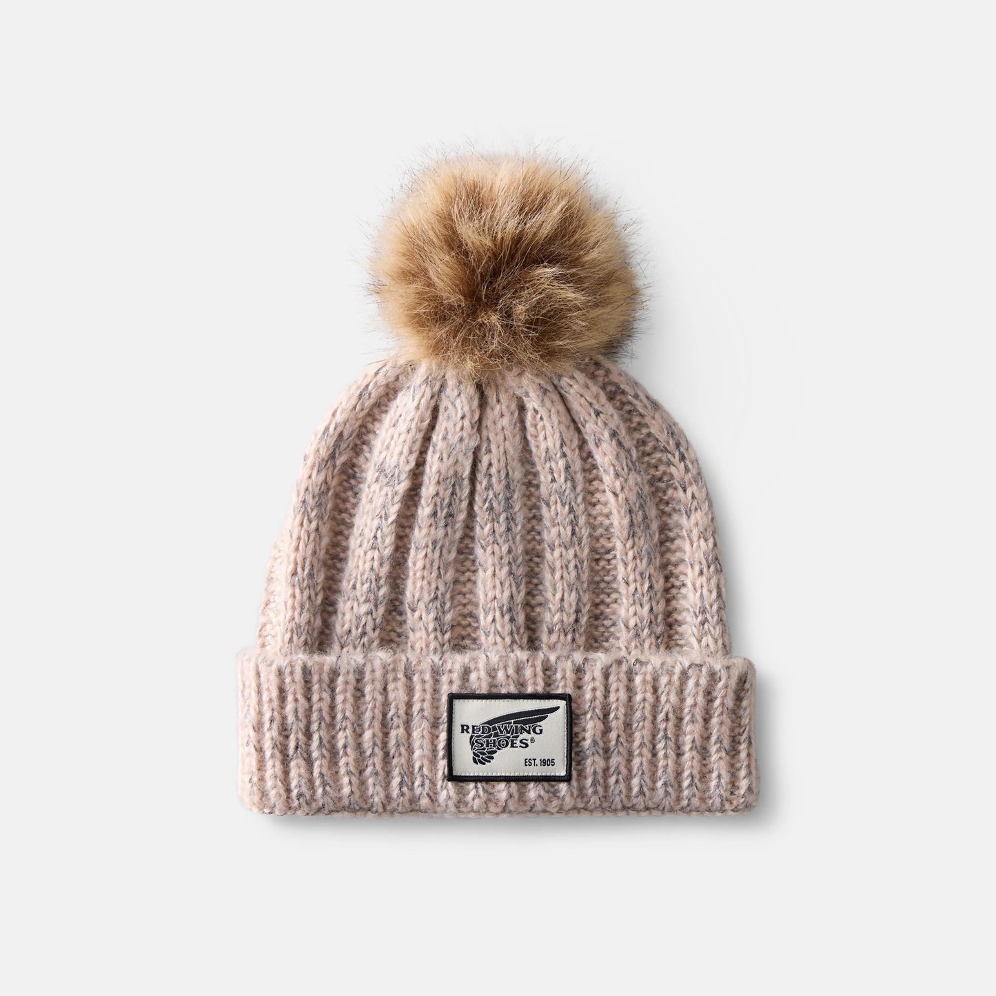 Knit Pom Beanie Hat in Cream 98058 - Red Wing Shoes Apparel