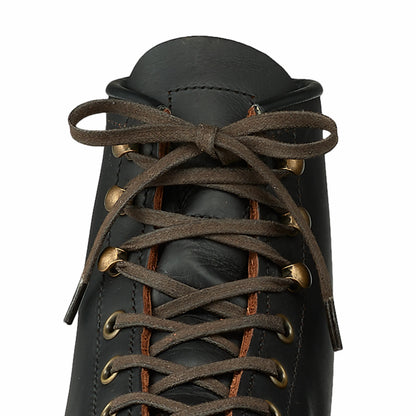 60-Inch Brown Flat Waxed Boot Laces 93006 - Red Wing Shoes Apparel