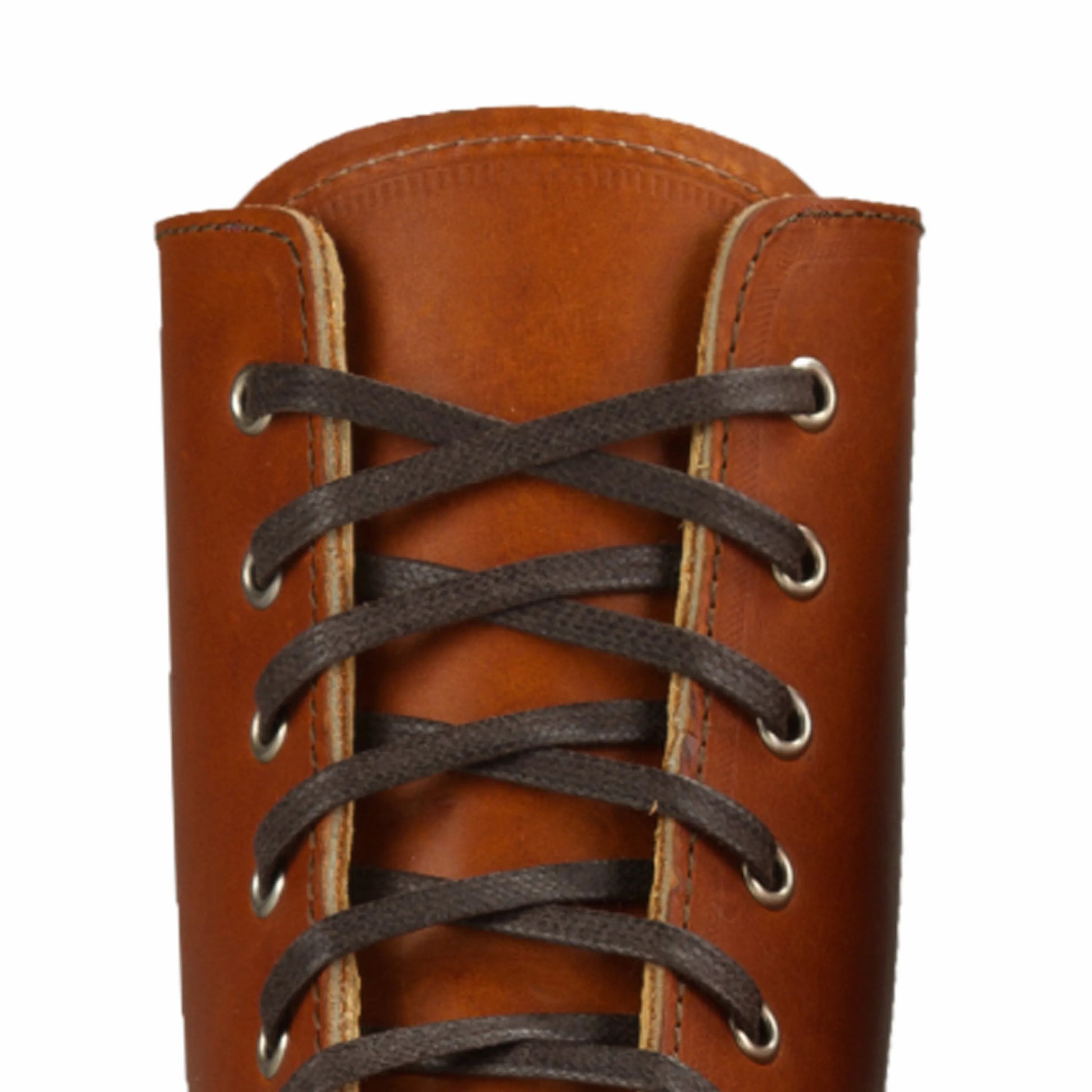 60-Inch Brown Flat Waxed Boot Laces 93006 - Red Wing Shoes Apparel