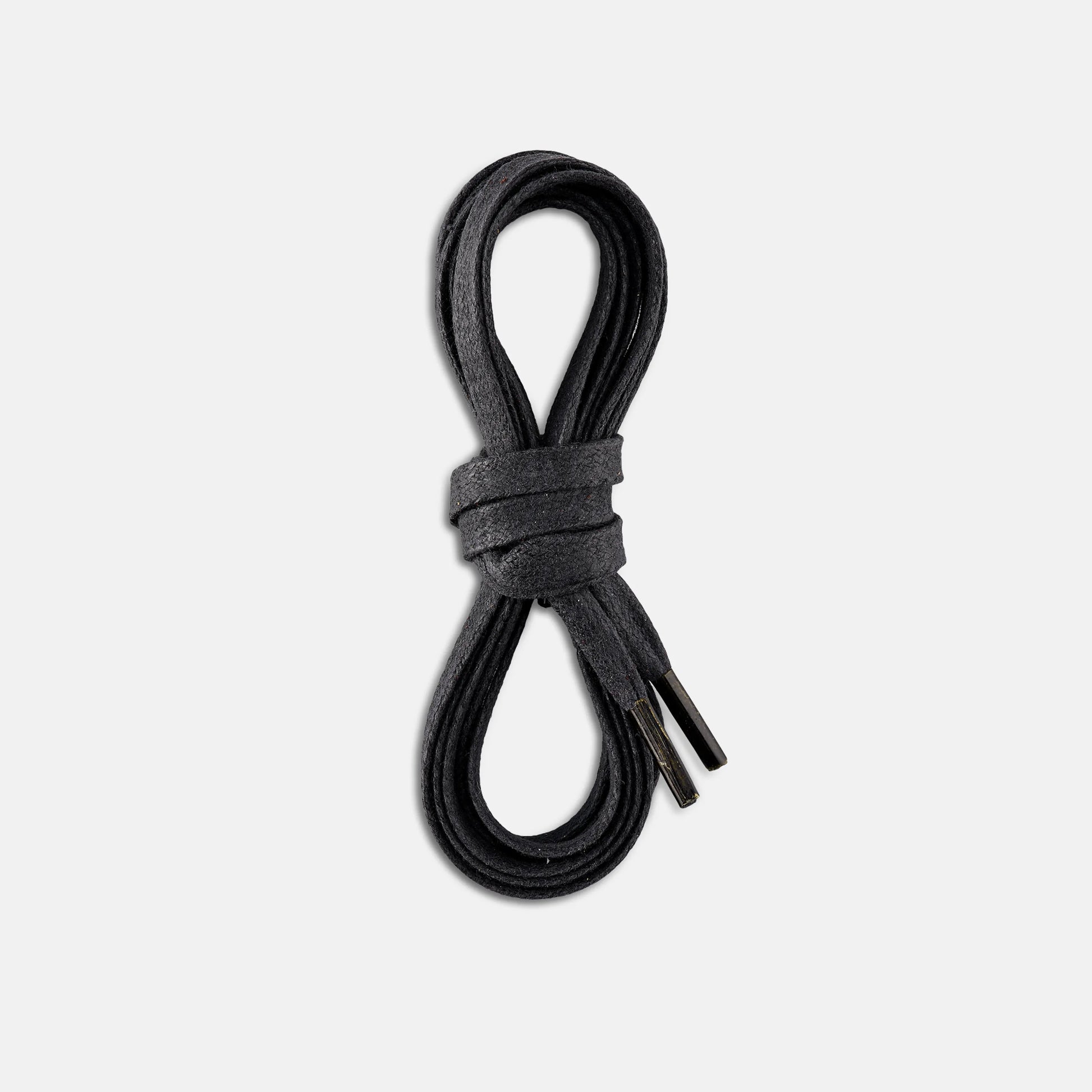 60-Inch Black Flat Waxed Boot Laces 93007 - Red Wing Shoes Apparel