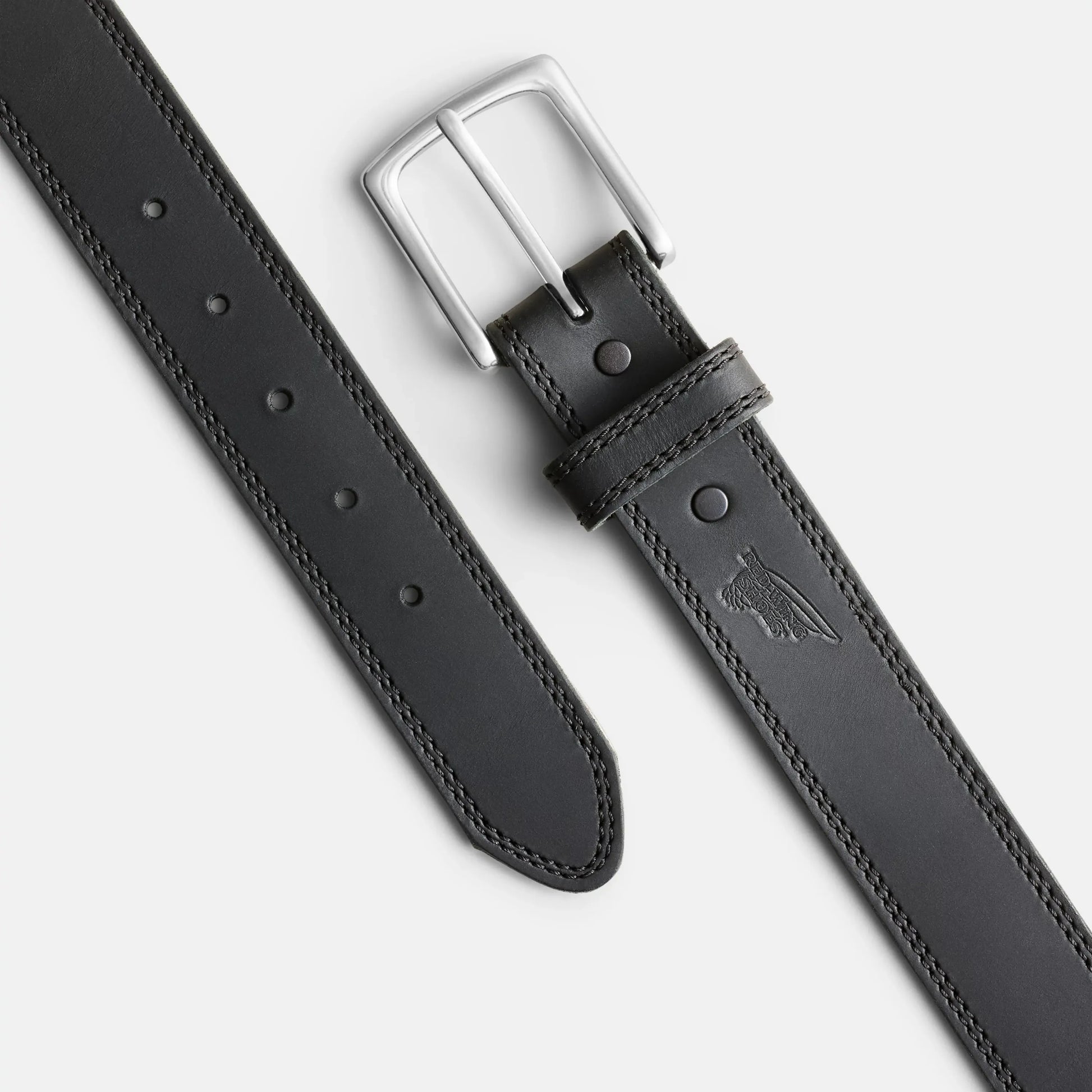 Belt in Black Frontenac Leather 96523 - Red Wing Shoes Apparel